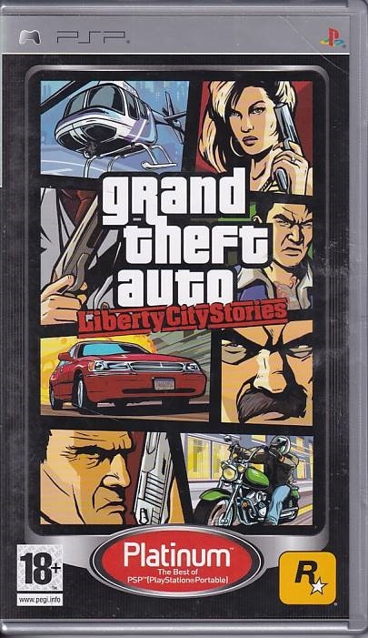 Grand Theft Auto Liberty City Stories - Platinum - PSP (B Grade) (Genbrug)